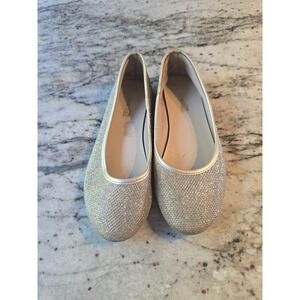 Gold glittery flats girls 1.5 smartfit‎
